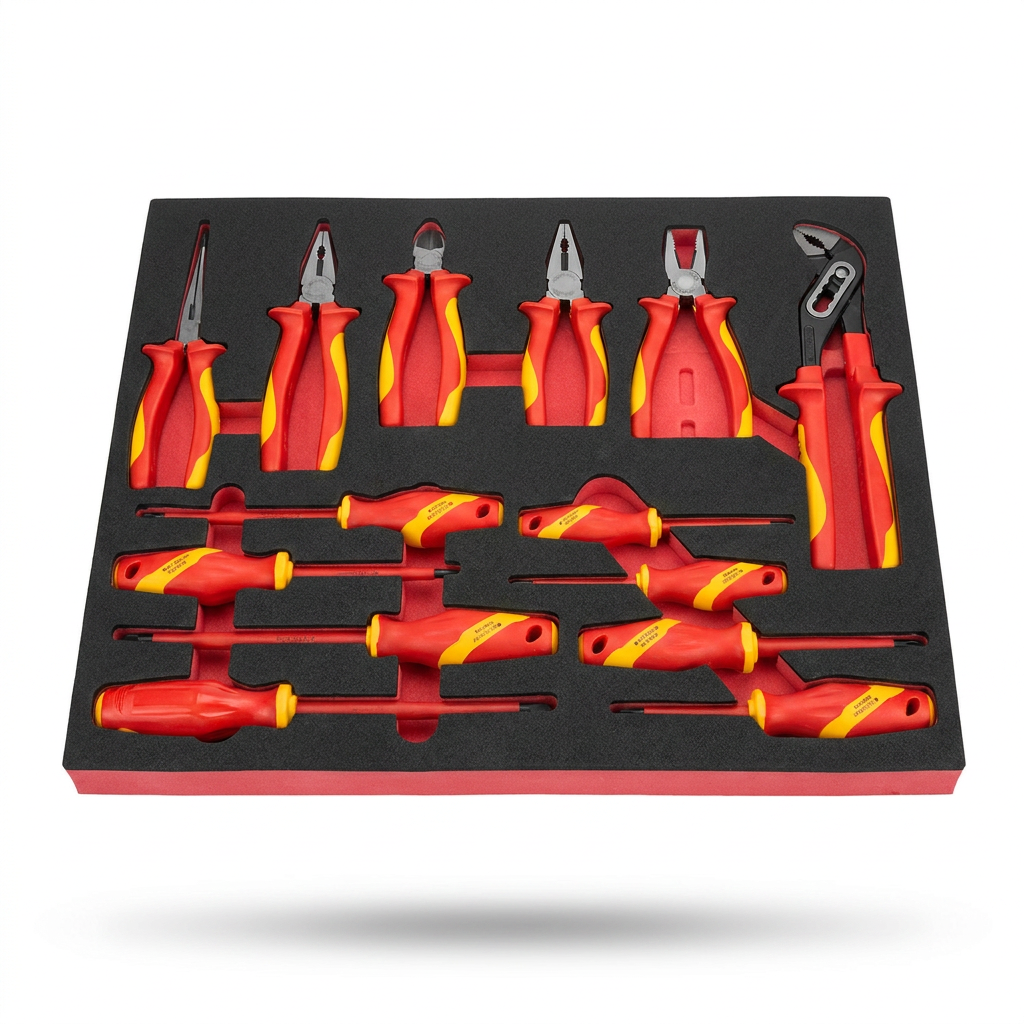 VDE 1000V Insulated EV Tool Set